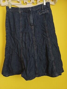 L.L. Bean Cotton Skirt, Size 8